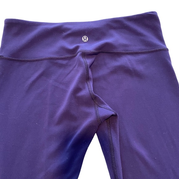 Lululemon Wunder Under crops Black/Purple Reversible - Picture 12 of 14